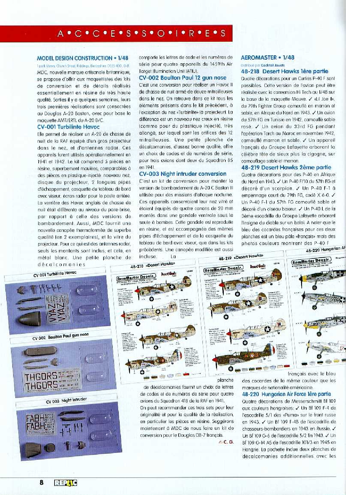 Replic 064 - TBM1c - Bf109G10 - A5M